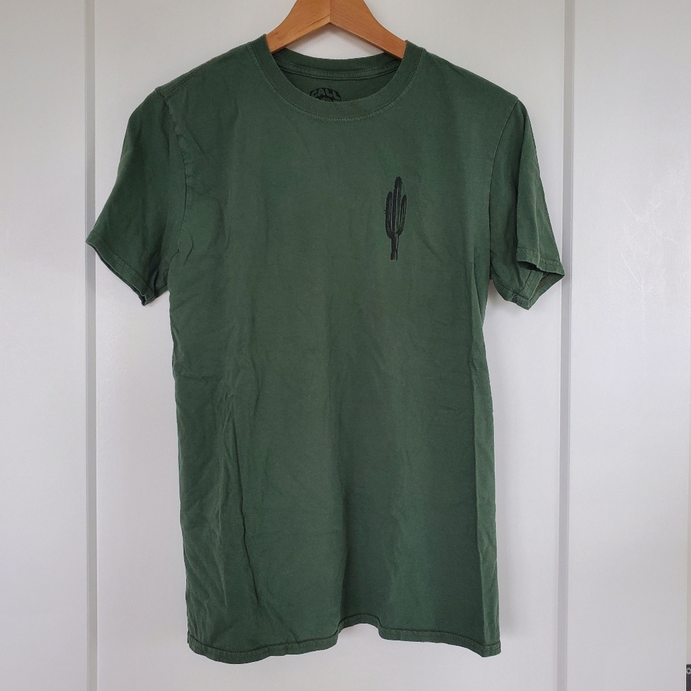 Green Cactus Desert Shirt | Unisex Medium Size